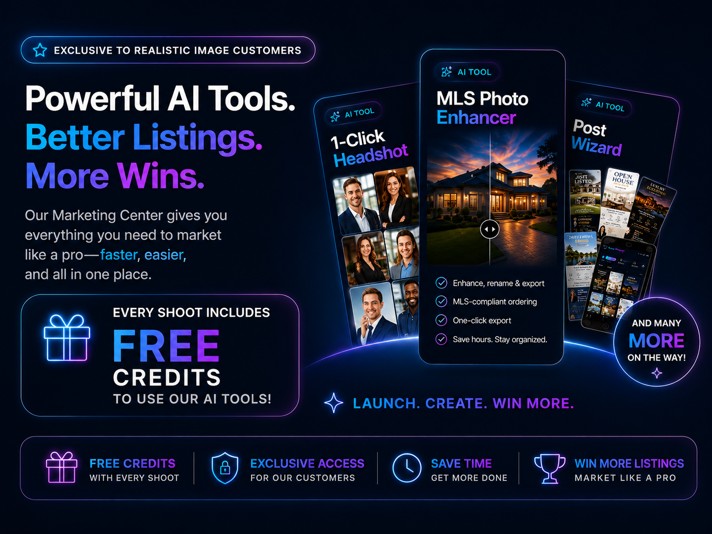 Powerful AI Tools for real estate marketing — explore the AI Marketing Center